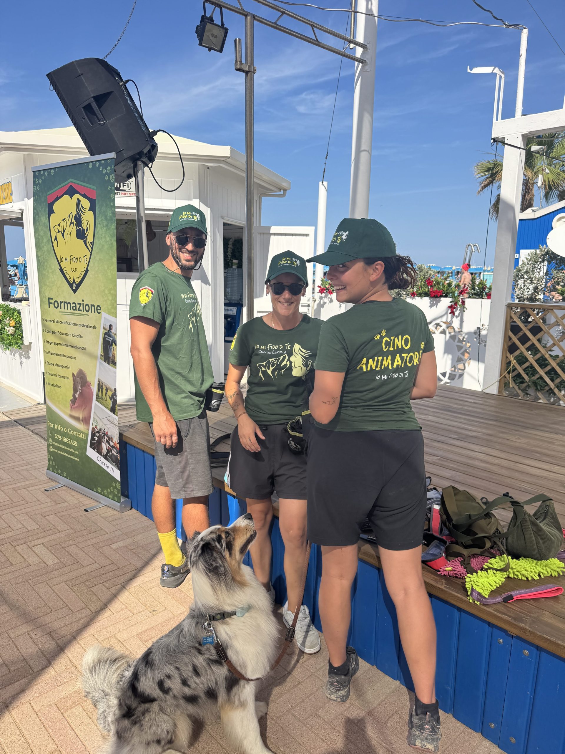 Attività Cino Animatore con cane a Cattolica
